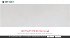 Desktop Screenshot of konstrukta-gmbh.com