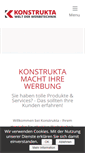 Mobile Screenshot of konstrukta-gmbh.com